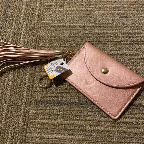 Pink card holder - Picture 1 of 1